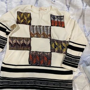 NWOT Tory Burch Sweater.  AUTHENTIC. Never worn. Purchased in Dallas